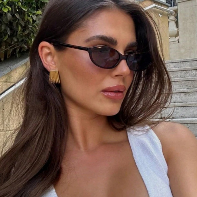 Retro Oval Frame Sunglasses Fa - огляд і ціна Sunglasses Cat Eye