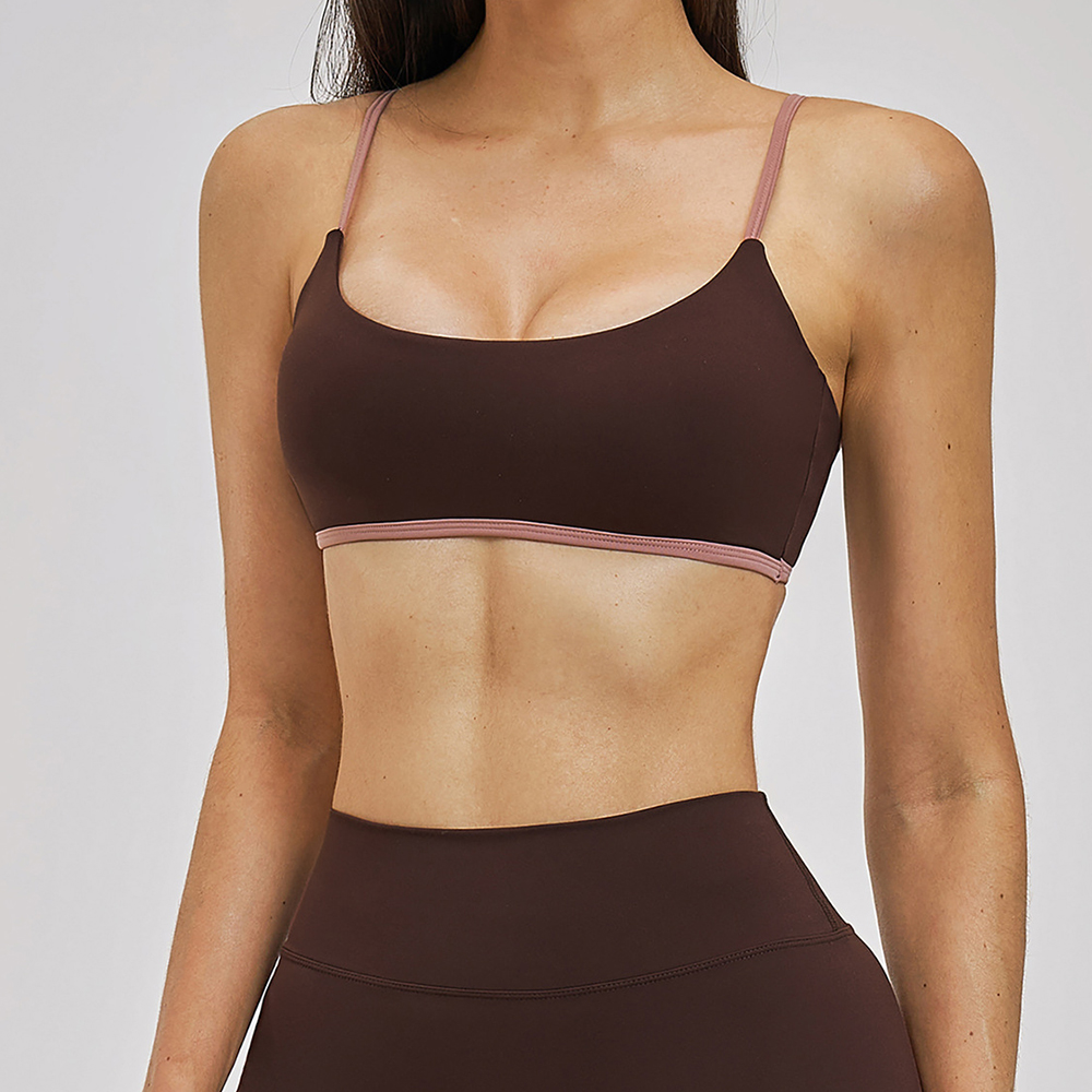 Sexy Women Sports Bra Push Up  - огляд і ціна Bralette Triangle Set