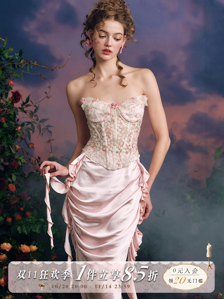 LaceMade Orginal Design Fairyt - огляд і ціна Midi Skirt Floral