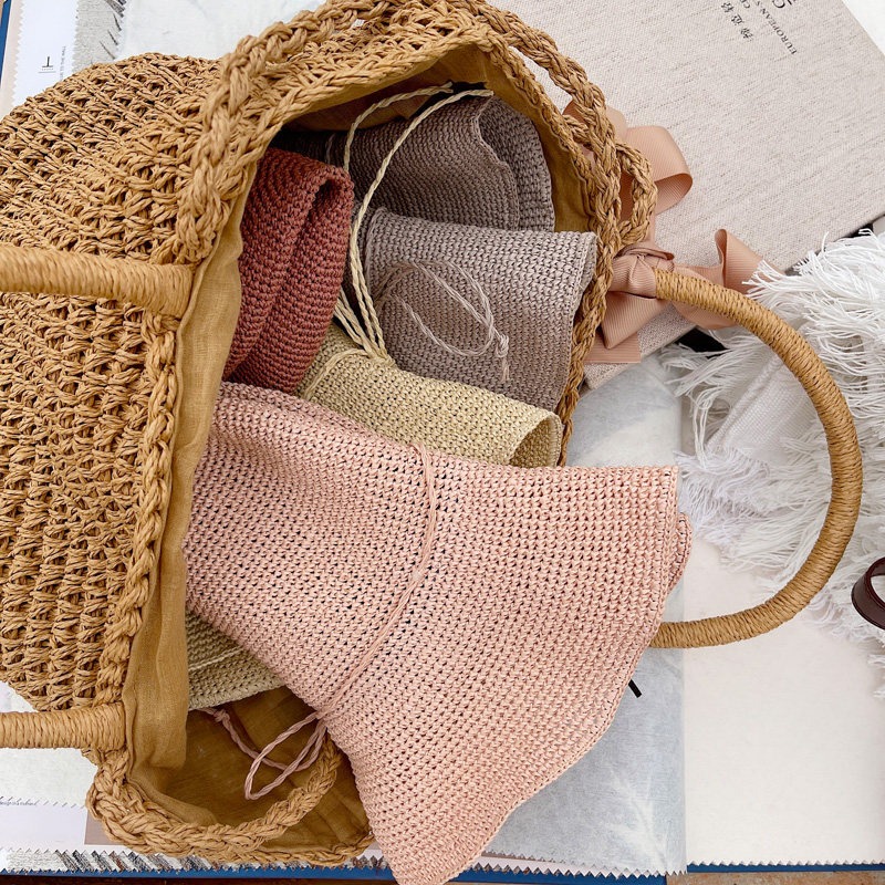 250g Thin Paper Raffia Yarn fo - огляд і ціна Crochet Bag Raffia