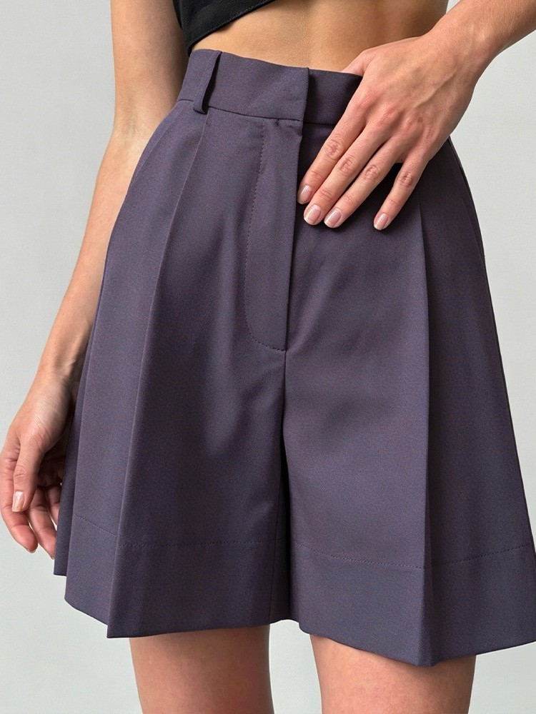 Casual Linen Wide Leg Shorts L - огляд і ціна Linen Pant Wide