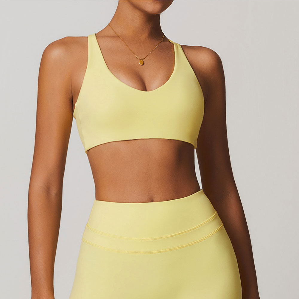 JUREN Sports Bra Women Fitness - огляд і ціна Bralette Triangle Set