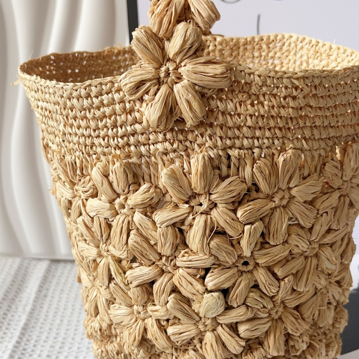 Women Summer Raffia Woven Buck - огляд і ціна Crochet Bag Raffia