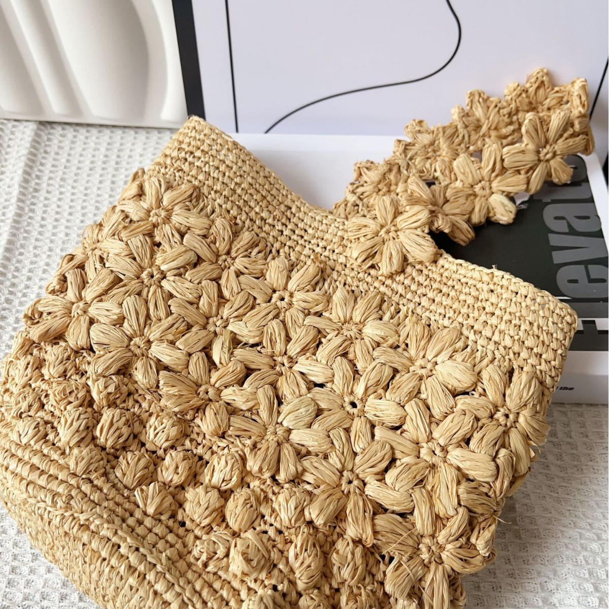 Women Summer Raffia Woven Buck - огляд і ціна Crochet Bag Raffia